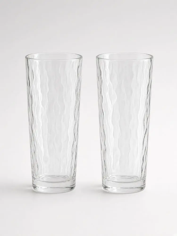 Cascade Water Glass Pair
