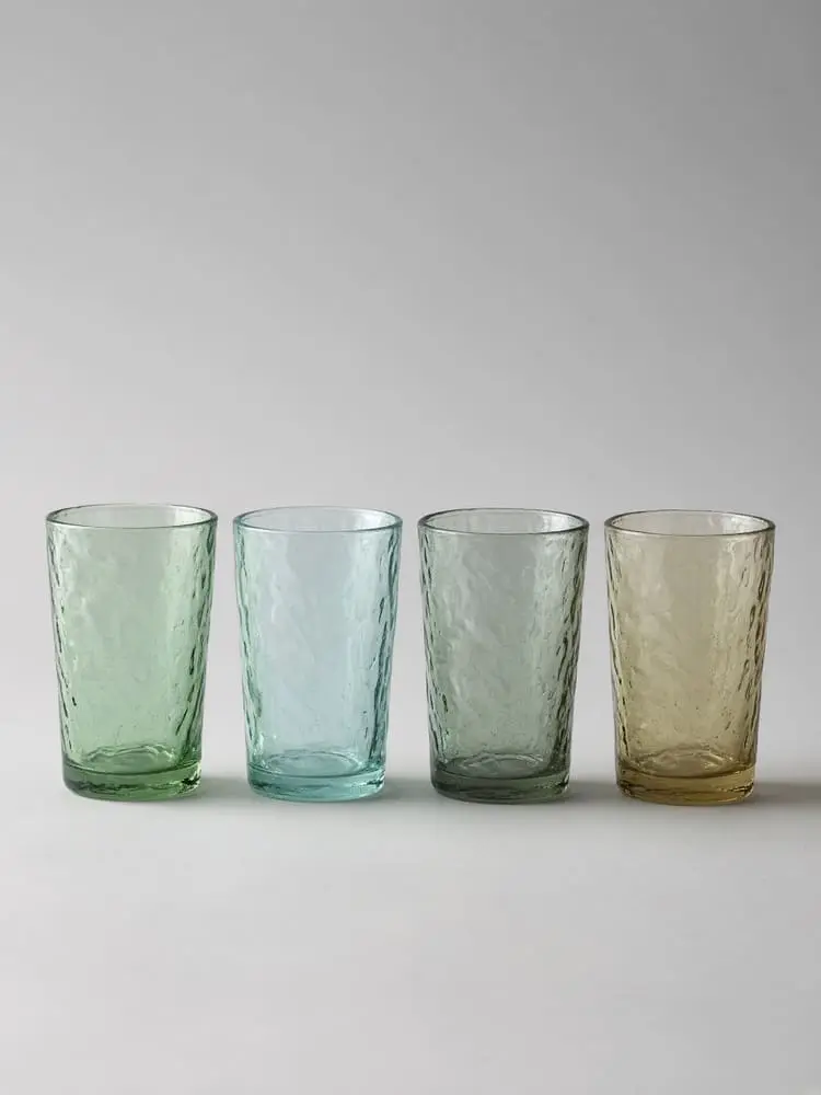 Tide Recycled Glass Tumbler Set