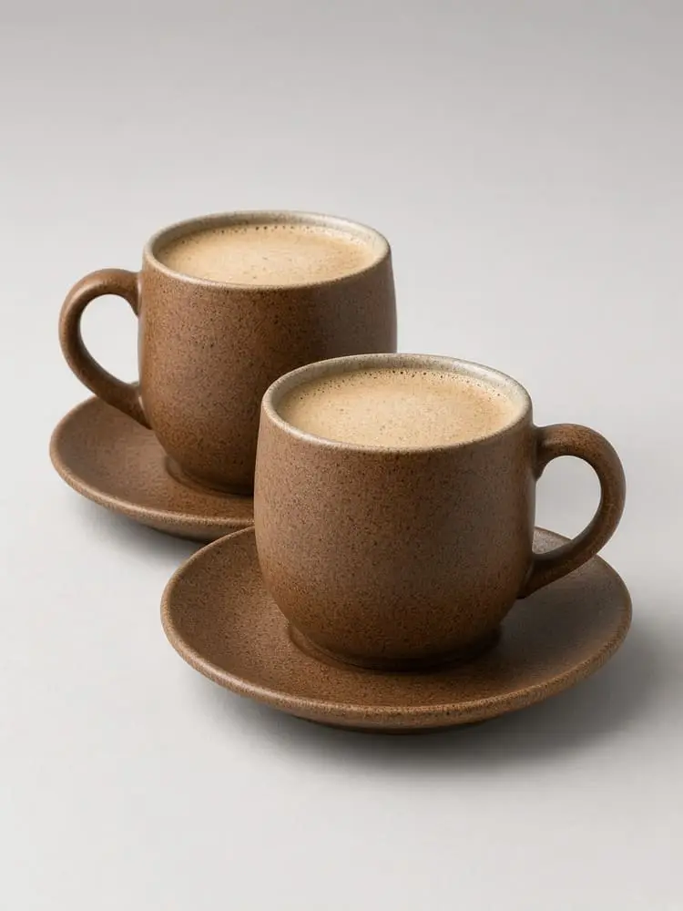 Umber Cappuccino Cup Set