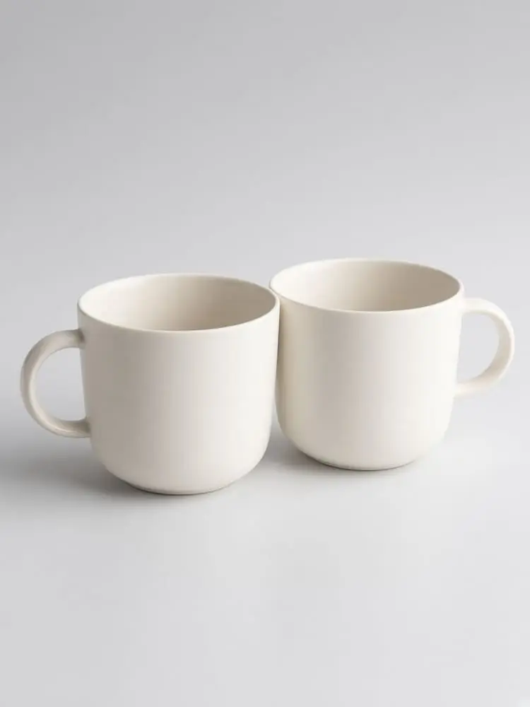 Vellum Latte Cup Pair